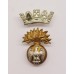 Victorian Royal Irish Fusiliers Officer's Collar Badge