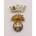 Victorian Royal Irish Fusiliers Officer's Collar Badge