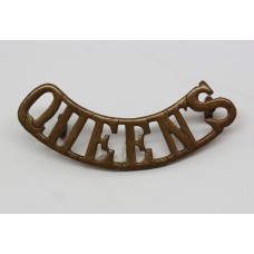 Queen's Royal West Surrey Regiment (QUEENS) Shoulder Title