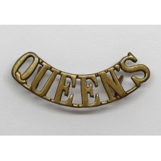 Queens Royal West Surrey Regiment (QUEENS) Shoulder Title