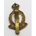 Royal Army Medical Corps (R.A.M.C.) Brass Cap Badge - King's Crown