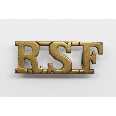 Royal Scots Fusiliers (R.S.F.) Shoulder Title