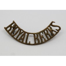 Royal Berkshire Regiment (ROYAL BERKS) Shoulder Title