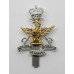 Mobile Defence Corps Anodised (Staybrite) Cap Badge - Queen's Crown