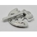 Hereford Light Infantry Anodised (Staybrite) Cap Badge