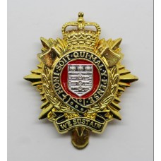 Royal Logistic Corps Cap Badge - Queen's Crown