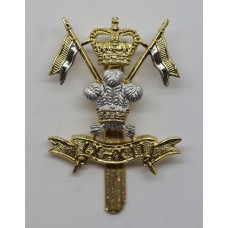 9th/12th Royal Lancers Anodised (Staybrite) Cap Badge