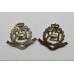 Pair of Royal Military Police (R.M.P.) Anodised (Staybrite) Collar Badges