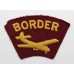 Border Regiment Glider Airborne Cloth Arm Badge