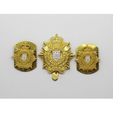 Royal Logistic Corps Cap Badge & Pair of Collar Badges