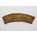 Whitchurch Grammar School C.C.F. (WHITCHURCH G.S. / C.C.F.) Cloth Shoulder Title