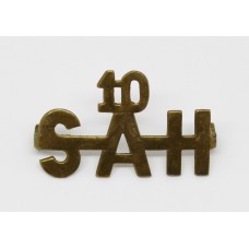 10th South African Horse (10 / SAH) Shoulder Title