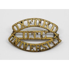 Oxford University O.T.C. Shoulder Title