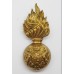 Victorian Royal Scots Fusiliers Fur Cap Grenade Badge