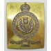 Royal Scots Fusiliers Officer's Shoulder Belt Plate - King's Crown