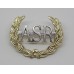 Army Scripture Readers (A.S.R.) Anodised (Staybrite) Cap Badge