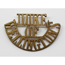 West Riding Regiment (DUKE/OF/WELLINGTON'S) Shoulder Title