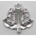 Suffolk Regiment Anodised (Staybrite) Cap Badge - Queen's Crown