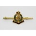 Women's Royal Army Corps (W.R.A.C.) Enamelled Sweetheart Brooch - Queen's Crown