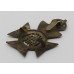 16th County of London Bn. (Queen's Westminster Rifles) London Regiment Officer's Cap Badge - King's Crown