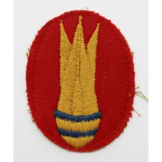 Royal Engineers Bomb Disposal Cloth Arm Badge