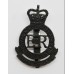 Royal Military Academy Sandhurst Blackened Anodised (Staybrite) Cap Badge