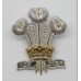 Royal Regiment of Wales Anodised (Staybrite) Cap Badge