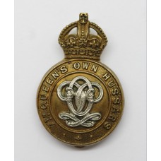 7th Queen's Own Hussars Cap Badge - King's Crown