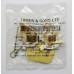 Pair of Adjutant General Corps Officer's Collar Badges in Sealed Firmin & Sons Packaging