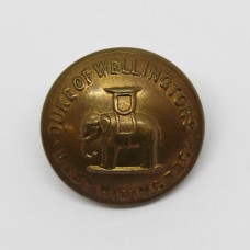 West Riding Regiment (Duke of Wellington's) Officer's Button (Large)