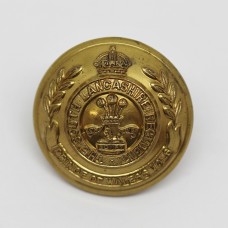 South Lancashire Regiment Officer's Button - King's Crown - (Large)