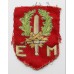 1st Netherlands Division (Expeditionary Force) Printed Formation Sign