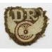 WW2 Unofficial Despatch Riders Cloth Arm Badge