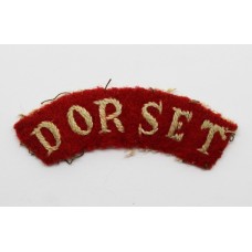 Dorsetshire Regiment (DORSET) Cloth Shoulder Title