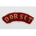 Dorsetshire Regiment (DORSET) Cloth Shoulder Title