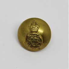 Yorkshire Dragoons Officer's Button - King's Crown (Small)
