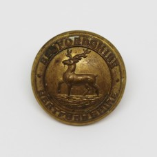 Bedfordshire & Hertfordshire Regiment Officer's Button (Large)