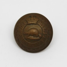 Canadian Militia Officer's Button - King's Crown (Large)