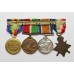 WW1 1914-15 Star, British War Medal, Mercantile Marine War Medal & Victory Medal Group of Four - Eng. Sub Lieutenant J. Nicol, Royal Naval Reserve