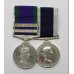 Campaign Service Medal (Clasps - Radfan, Malay Peninsula) & Royal Navy Long Service & Good Conduct Medal - T. Reilly, Shpt. Art.1, Royal Navy