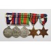 WW2 and R.F.R. Long Service & Good Conduct Medal Group of Five - H. Bloomer, Sto.1. Royal Fleet Reserve