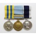 Queen's Korea, UN Korea and Royal Navy Long Service & Good Conduct Medal Group - A.S. Baxter, A.A.1., H.M.S. Ariel