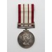 Naval General Service Medal (Clasp - Near East) - J.V. Snow, E.R.A.4., Royal Navy