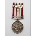 Naval General Service Medal (Clasp - Near East) - J.V. Snow, E.R.A.4., Royal Navy