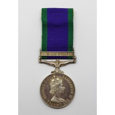 Campaign Service Medal (Clasp - Borneo) - Midshipman M.E. Balston, Royal Navy