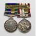Naval General Service Medal (Clasp - Near East) & Campaign Service Medal (Clasp - Borneo) - Mech.1., Royal Navy