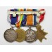 WW1 1914-15 Star, British War Medals, Victory Medal and Royal Fleet Reserve LS&GC Medal Group of Four - H. Watts, A.B., Royal Navy / Royal Fleet Reserve, H.M.S. Minotaur