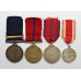 1887 Police Jubilee Medal (Clasp - 1897), 1902 Police Coronation Medal, 1911 Police Coronation Medal & Russian Medal for Zeal (Nicholas II) Group of Four - Ch. Insp. H. Wicks, 2nd Division, Metropolitan Police