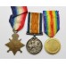 WW1 1914-15 Star, British War Medal, Victory Medal & Memorial Plaque - Pte. F.. Holder, 15th (Carmarthanshire Pals) Bn. Welsh Regiment & 11th Bn. Cheshire Regiment - Died as a P.O.W.