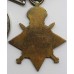 WW1 1914-15 Star, British War Medal, Victory Medal & Royal Naval LS&GC Medal Group of Four - Shpt. A. Fiddick, Royal Navy